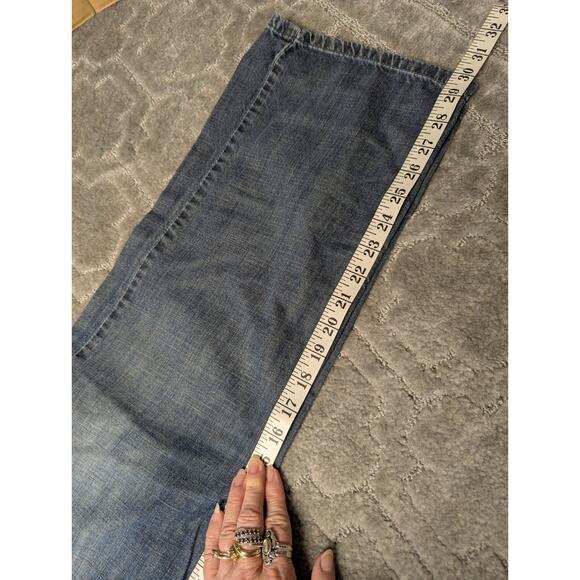 Levis 514 Slim Straight Fit Jeans MENS 31x30 Altered Dark Rinse Mid Rise casual - Picture 7 of 9